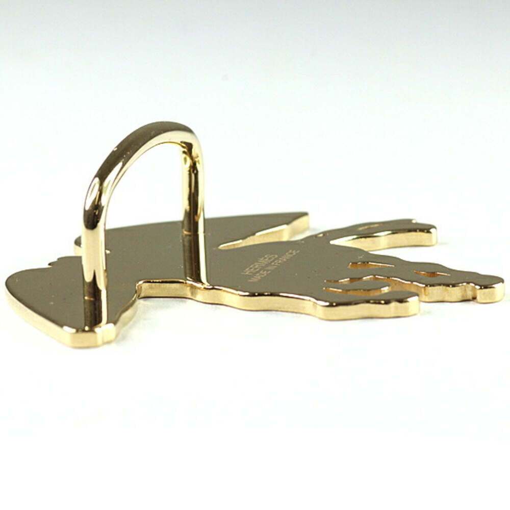 HERMES Authentic Gold Scarf - Picture 6 of 6